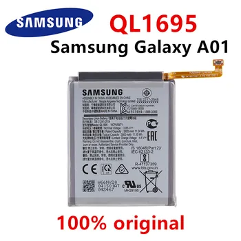 SAMSUNG Originalni QL1695 3000mAh Nadomestna Baterija Za Samsung Galaxy A01 Mobilnega telefona, Baterije