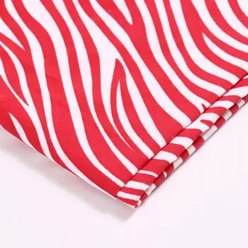 50*150 CM Zebra vzorec barvane tkanine iz poliestra tiskane tkanine za Pokrivala, čevlji, kape igrače prtom obrti DIY Ročno