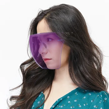 Moški Ženske Faceshield Zaščitna Očala Očala En Kos Varnostna Očala Anti-Spray Maska Zaščitna sončna Očala Goggle