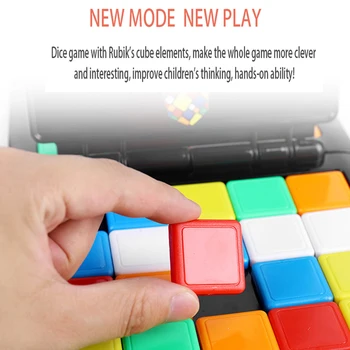 Sestavljanka 3D Color Magic Kocke Zabavno Dirko Kocke, družabne Igre Družini Stranka Interaktivni Speelgoed Odrasle Otroke, Izobraževalne Igrače, Darila