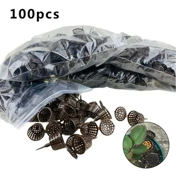100 Kos/paket Gnojil Košarico za Cvetlični lonček Osmocote Bonsaj Orhideja Rastlin