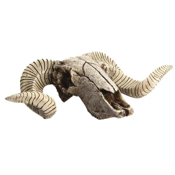 Retro Rogovi/Shofar Lobanje Ornament 3D Wildlife Skulptura Okostnjaka Ornament Stenski Dekor Ustvarjalne Home Office Dekor Darilo Živalske Lobanje