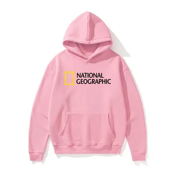 Moške hooded majica, modna majica za uporabo na prostem, zabava, merjenje in National Geographic adventure