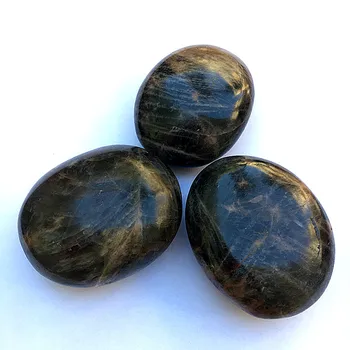 Čudovito Naravno Črno Moonstone Freeforms Zdravljenje naravni kamni in minerali za Dekoracijo Doma