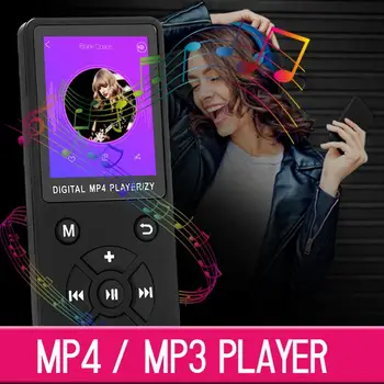 Mini Prenosni 32 G Predvajalnik Glasbe MP3, MP4 Medijev Walkman Z Vgrajeno Funkcijo Štoparice FM Radio, Video, Hi-Fi Lossless Predvajalnik Zvoka