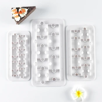 8 Set Plastičnih Geometrijske Torto Plesni Sladkorja Obrti Fondat Plesni Piškotke, Dekoraterstvo