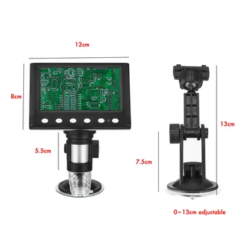 1000x 2.0 MP USB Digitalni Elektronski Mikroskop DM4 4.3
