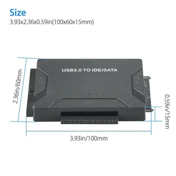 SATA Na USB IDE vmesnik USB 3.0 2.0 in Sata 3 Kabel Za 2.5 Dostava Disk SATA Spusti Tok O5G6 3.5 Pretvornik S Težko ID I0L5
