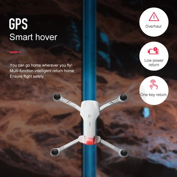 2021 Nove True HD 4K Dvojno Kamero Z GPS 5G WIFI širokokotni FPV v Realnem Času Prenosa Rc Razdalja 2 km Strokovno brezpilotna letala Igrače