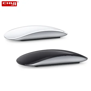 CHUYI Brezžična 2.4 G Arc Touch Magic Mouse 2 Reachargeable Ultra Tanek Optični USB Mause 3d Slim Ergonomska PC Miši Za Macbook