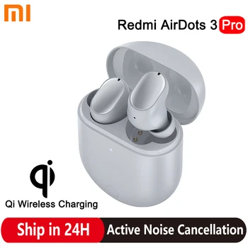 Xiaomi Redmi Airdots 3 Pro Slušalke TWS Pravi Brezžični Čepkov ANC Bluetooth 5.2 Slušalke Brezžično Polnjenje Redmi Airdots 3Pro