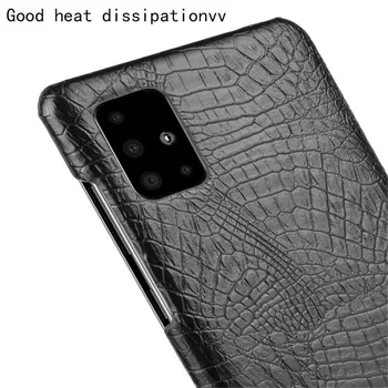 Za Samsung Galaxy S20 Plus Ultra Primeru Luksuznih Krokodil Kože PU Usnja, Trdi Hrbtni Pokrovček Ohišje Za Samsung S20 S 20 Telefon Primerih