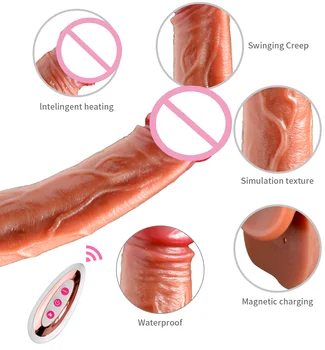 Kožo občutek Realističen Penis Vibrator Ogromen Dildo Mehkega Materiala 10 Frekvenca Adult Sex Igrače Za Ženske masturbators сексигрушки