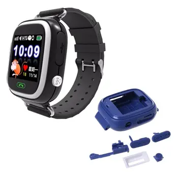 Popravilo Kit Silikonski Watchband Primeru Gumb Kovinski Vijaki DIY Zamenjava za Q90 GPS Otrok Pametno Gledati Telefon Položaj