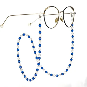 2021 Moda Za Ženske Očala Verige Vrvica Za Opaljivanje Tega Kovinska Sončna Očala Vrv Športna Očala Pearl Beaded Očala Verige 2020 Žensk Nove Nakit