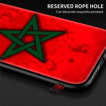 MA Maroc Maroko Zastavo Kritje za Nasprotnega A52 A9 2020 Našli X2 X3 Lite Ace Reno 3 4 5 F11 Pro 5G A53 F15 A73 A7 Telefon Primeru Capa