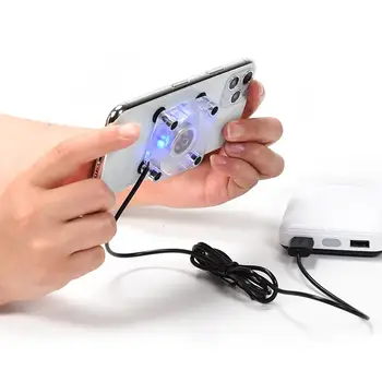 Prenosni Mini Hladilni Ventilator Gamepad Ročaj Radiator Univerzalni Mobilni Telefon, Hladilnik Hladilni Nosilec Za IPhone Xiaomi Tablet