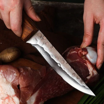 Novi Kitajski slog kosti evissor rezilo kladivo zrn kovanje zakol nož gospodinjski hotel klavnici, oster in trajne