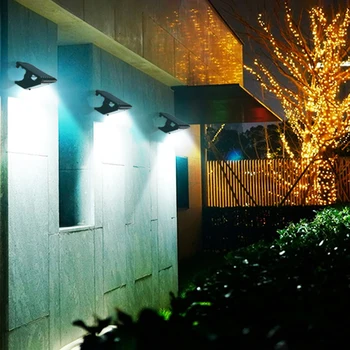 Senzor gibanja Stenske Luči Ulica Vrtna Svetilka Solar Power LED Posnetek Tip PIR na Prostem, za Varčevanje z Energijo Nepremočljiva Enostavna Namestitev
