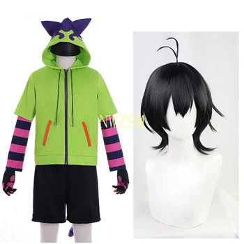 Anime cosplay Skate infinity Miya Chinen Cosplay Kostum Hooded Zadrga Jakno lasuljo čevlji obleko Stranke Halloween čevlji