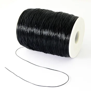 1 Roll Black Elastična Vlakna Žice 1mm približno 700~800m/roll