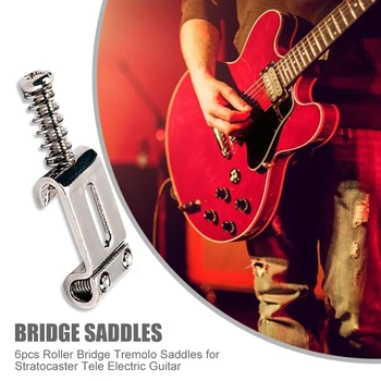 Prijetno Roller Most Tremolo Sedla Glasbeni Instrument materiala za Strat Stratocaster Tele Telecaster Kitaro