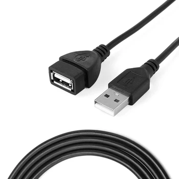 1PC 0,6 M/1M/1,5 M/3M /5M USB 2.0, Moški-Ženski Kabel USB Kabel Podaljšek Žice Super Hitrost Podatkov Sinhronizacija Kabel usb, Za PC, Laptop Tipkovnici