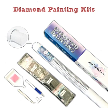 5D Diamond Slikarstvo Kit Barva Risanka dekle, princesa sestre Poln Kvadrat&Krog vezenje mozaik Navzkrižno šiv doma dekor Slim Umetnosti