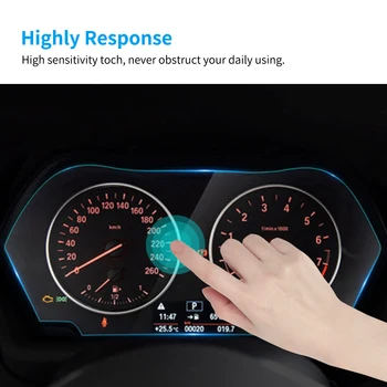 Avto armaturne Plošče Screen Protector za BMW E84 F48 X1 Notranjost Avtomobila nadzorni Plošči Membrane Zaslon Zaščitna TPU Film Dodatki