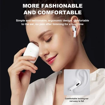 Izvirna Pro 6 Bluetooth Slušalke Brezžične Slušalke HiFi Glasbeni Čepkov Šport Gaming Slušalke Za IOS Android Telefon