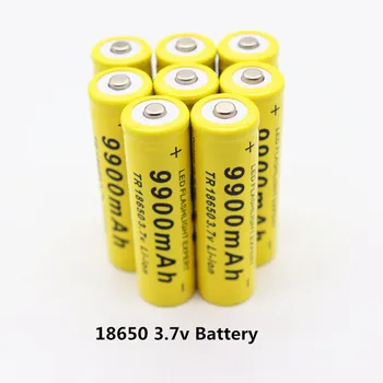 2021 NOVO 3,7 V 9900mah 18650 baterijo GTF 18650 Baterija li-ionska Baterija 9900mAh 3,7 V dc Baterija za ponovno Polnjenje brezplačna dostava