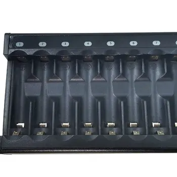 ISDT N8 Zaslon LCD Univerzalni Polnilec za Baterije AA AAA Li-lon Baterij za ponovno Polnjenje 8 Reža za Hiter Polnilec za Baterije