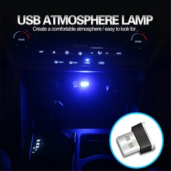 2021 Avto-Styling USB Vzdušje LED Luč Za Honda CRV Soglasju Odeysey Crosstour FIT Jazz Mesto Državljanske JADE Crider Spirior Ciimo