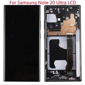 Original Samsung Note 20 Ultra LCD zaslon Za Samsung Galaxy Note20 Ultra zaslon SM-N985F SM-N985F/DS 5G, Zaslon na Dotik, Računalnike