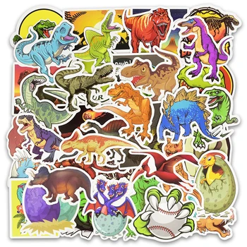 50Pcs/Veliko Dinozaver Serije Doodle Osebnost Risanka Dinozaver Nalepke Skateboard Kitara Računalnik Nalepke Nalepka Otrok Igrača