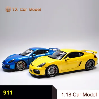 Schuco 1:18 911 Targa 4 Kajmanski GT4 zlitine modela avtomobila