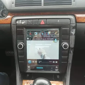 128G Tesla Slog Android Avto Radio Predvajalnik za Audi A4 Avto GPS Navigacija Auto Stereo Multimedijske glavne enote Video Carplay 4G KARTICE