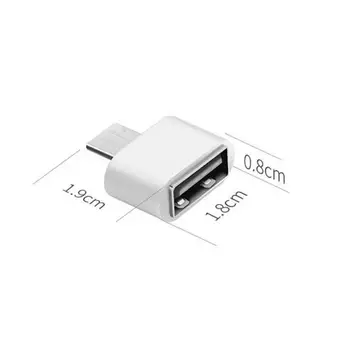 Tip-C OTG USB 3.1 Do USB 2.0 Adapter, Priključek Za Samsung Huawei Visoke Hitrosti Certified Mobilni Telefon Dodatki