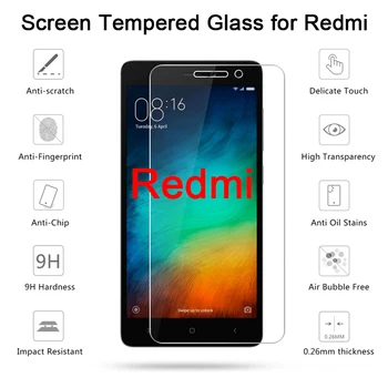 2pcs 9H HD Zaščitno Steklo Screen Protector za Redmi 7 6 Pro 5 Plus Težko Toughed Kaljeno Steklo Za Xiaomi Redmi 6A 5A 4A 4X