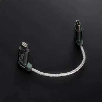 DD ddHiFi MFi06 MFI06S Lightning na USB TypeC Podatkovni Kabel za Povezavo naprave iOS z USB-C Zvočne Naprave