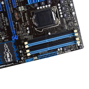 Asus P8Z77-V LK Desktop Motherboard intel Z77 Socket LGA 1155 i3 i5, i7 DDR3 32 G ATX intel Uporablja Originalne matične plošče