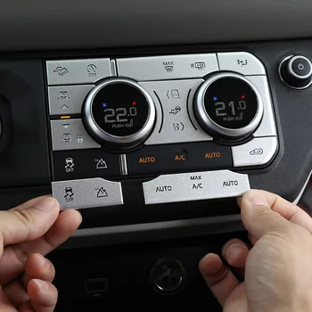 Za Land Rover Novi Defender 110 2020-21 aluminija avto klimatska naprava stikalo gumb za klimatsko napravo gumb nalepke avto deli