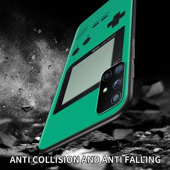 Gameboy Fant Igra Silikonski Primeru Telefon Za Samsung Galaxy A51 A71 A21s A31 A41 A11 A91 A12 A02s A32 A52 A72 Zadnji Pokrovček Coque Funda