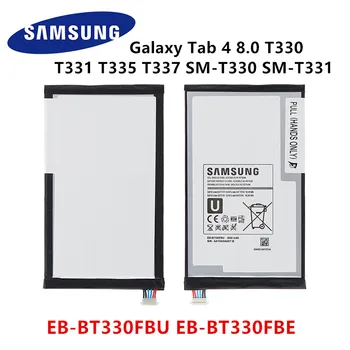 Originalni SAMSUNG EB-BT330FBU EB-BT330FBE 4450mAh Baterija Za Samsung Galaxy Tab 4 8.0 T330 T331 T335 SM-T330 SM-T331 T337 +Orodja