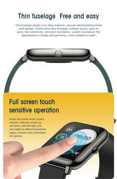 P22 Smart Watch Šport Nepremočljiva Fitnes Tracker Srca, Krvni Tlak Spanja Zaslon Bluetooth Smart Zapestnica Za Android IOS