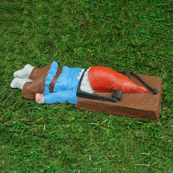 Figurice Vrt Kip Gnome Doma Dekoracijo Obrti Smešno Zombi Miniaturni Smolo Obrti Palček Kipi Božič