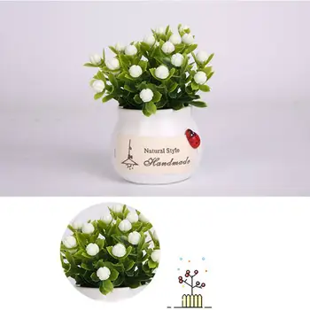 Avto Simulacije Rastlinski Okraski Lepo Zelena Rastlina, Chrysanthemum Rose Sivke Avto Dekor