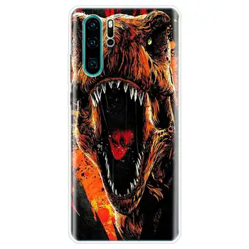 Vroče Jurassic Dinozavri Telefon Primeru Kritje Za Huawei Honor 10 9 20 Lite Y5 Y6 Y7 Y9 2019 9X 8X 8 8A 7X 7A Pro Y9S 10i20i V20 V30