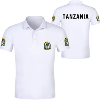 TANZANIJA POLO majica diy brezplačno meri ime tza POLO majica narod zastavo tz tanzanian svahili državi (tiskanje fotografij besedilo oblačila