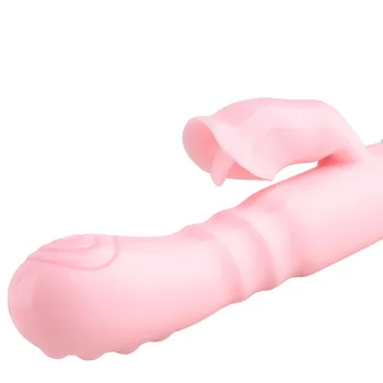 Jezik lizanje vibrator za G spot ženska masturbacija naprava električni vibrator av vibrator ženski odrasle sex igrača igrača